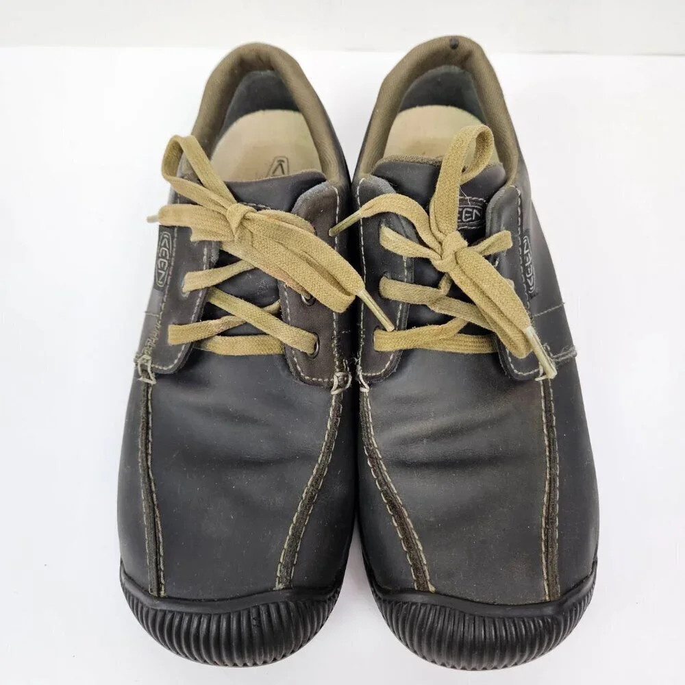 Keen Reisen Leather Low Lace Up Hiking Oxford Shoe 1011491